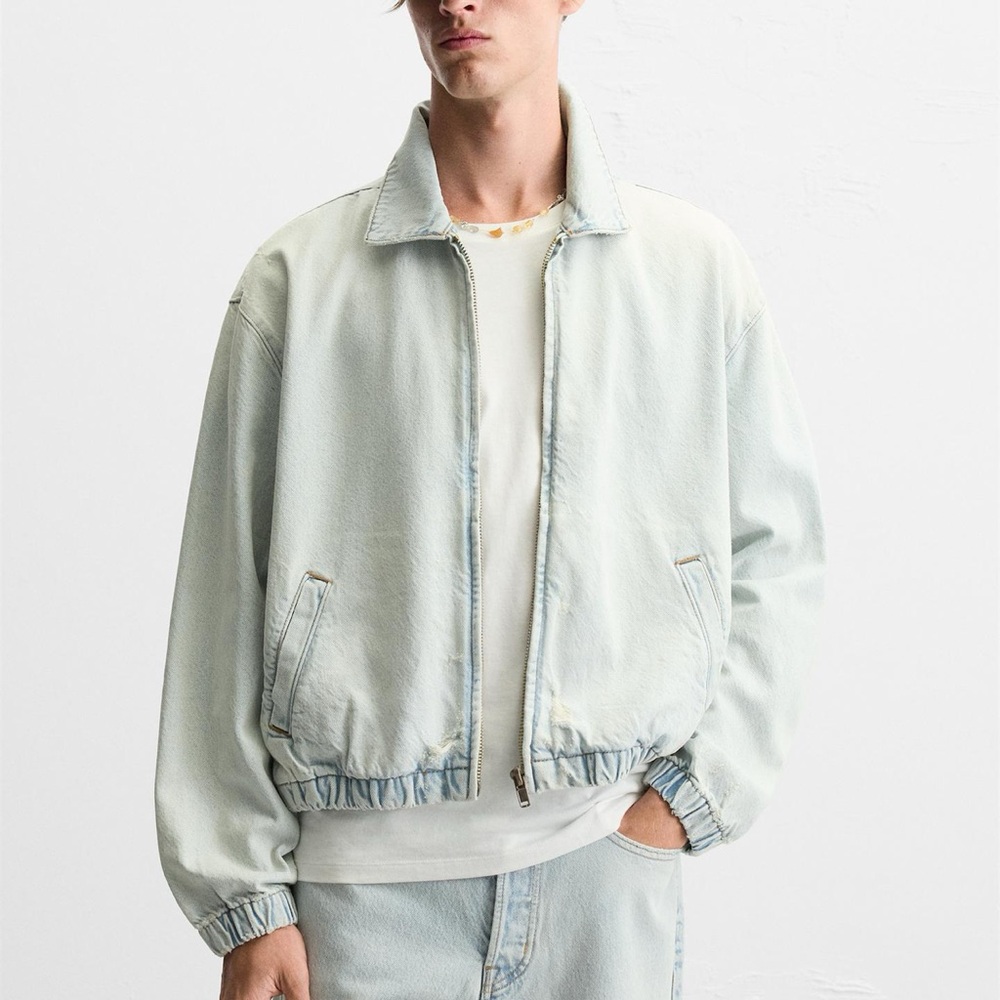 ZARA - Overdyed Denim Jacket